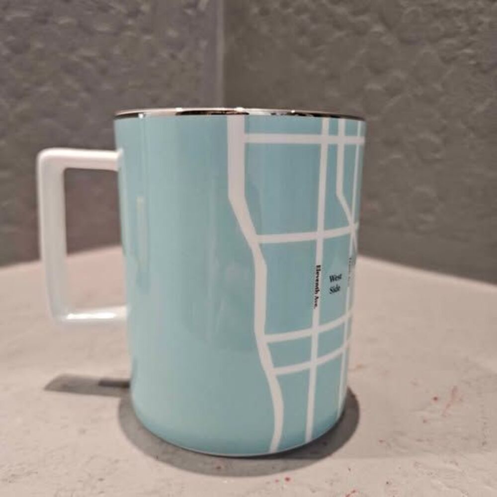 Tiffany & Co. 5th Avenue Map Coffee Mug